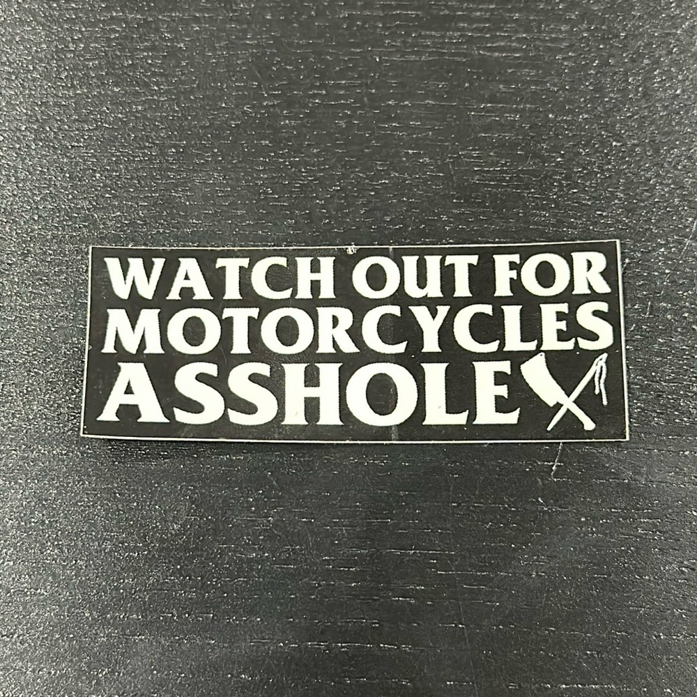 Rusty Butcher Decal Sticker